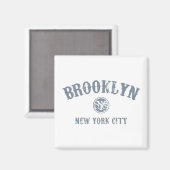 *Brooklyn Magnet (Vorderseite/Rückseite)