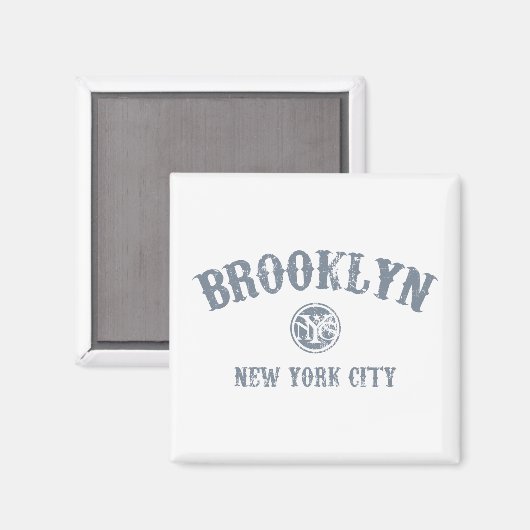 *Brooklyn Magnet (Vorderseite/Rückseite)