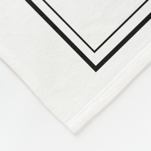 Brooklyn Map Illustration Fleecedecke (Ecke)