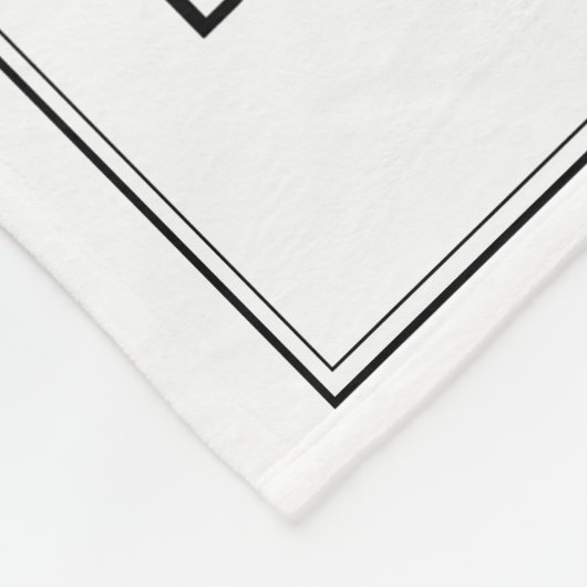 Brooklyn Map Illustration Fleecedecke (Ecke)