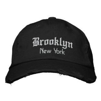 brooklyn mutig bestickte kappe