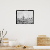 Brooklyn, Navy, Battleship, Vintag Poster (Küche)