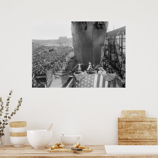 Brooklyn Navy Yard, 1908 Poster (Küche)