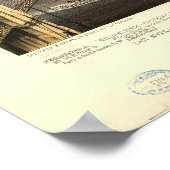 Brooklyn New York 1879 Antique Panoramic Karte Poster (Ecke)