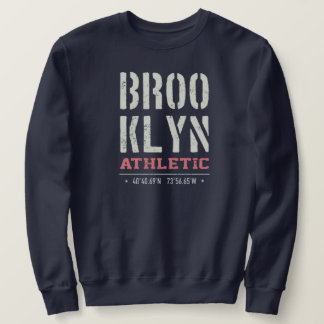 Brooklyn New York Athletic Urban Varsity Letters Sweatshirt