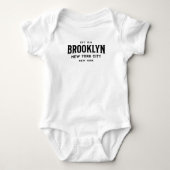 Brooklyn New York Baby Strampler (Vorderseite)