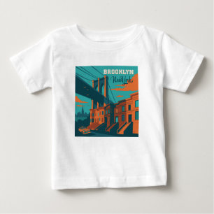 Brooklyn New York Baby T-shirt