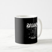 Brooklyn New York Backprint Kaffeetasse (VorderseiteRechts)