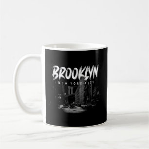 Brooklyn New York Backprint Kaffeetasse