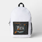 Brooklyn new york bedruckter rucksack (Vorderseite)