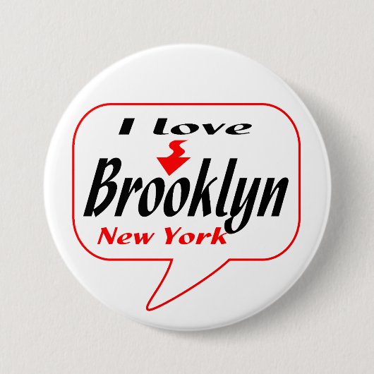 Brooklyn New York Button (Vorderseite)