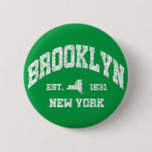 Brooklyn, New York Button (Vorderseite)
