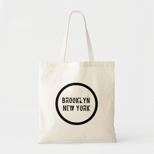 Brooklyn New York City Neighborhoods Tote Bag Tragetasche (Vorne)