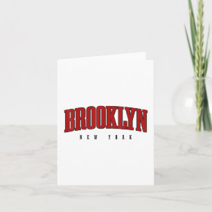 Brooklyn New York City Pride Nyc Ny Retro Sports S Karte