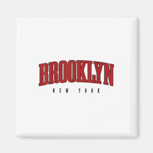 Brooklyn New York City Pride Nyc Ny Retro Sports S Magnet