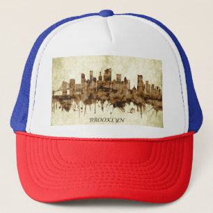 Brooklyn New York Cityscape Truckerkappe