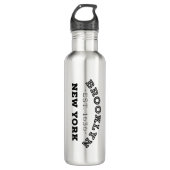 Brooklyn New York Edelstahlflasche (Vorderseite)