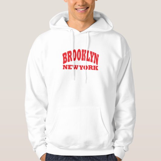 Brooklyn New York Hoodie (Vorderseite)