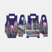 Brooklyn, New York, in Graffiti Geschenkschachtel (Ungefaltet)