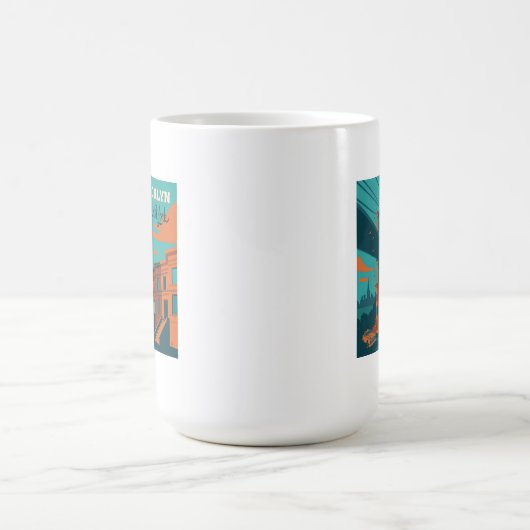 Brooklyn New York Kaffeetasse (Mittel)