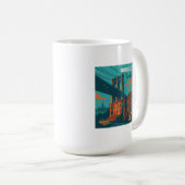 Brooklyn New York Kaffeetasse (VorderseiteRechts)