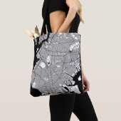 Brooklyn New York Karte Tasche (Von Nahem)