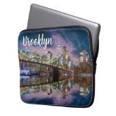 Brooklyn New York Laptop Sleeve (Vorderseite Links)