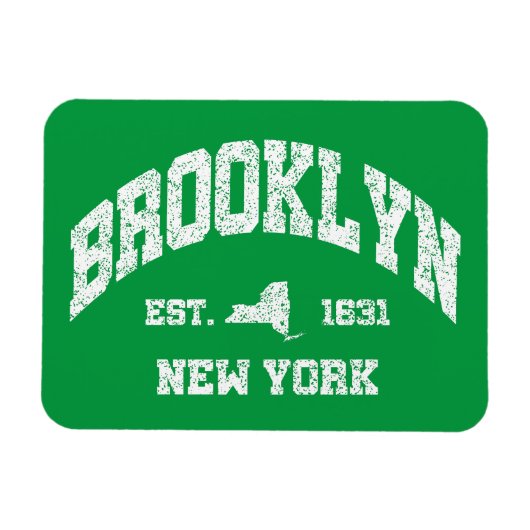 Brooklyn, New York Magnet (Horizontal)