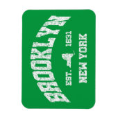 Brooklyn, New York Magnet (Vertikal)