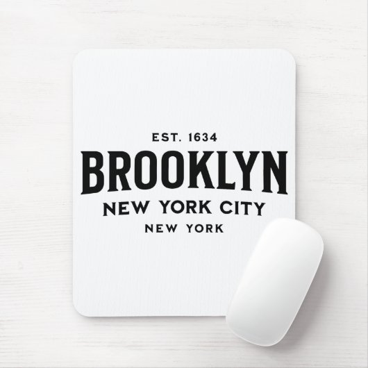 Brooklyn New York Mousepad (Mit Mouse)