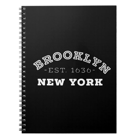 Brooklyn New York Notizblock (Vorderseite)