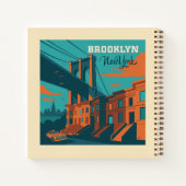 Brooklyn New York Notizblock (Rückseite)