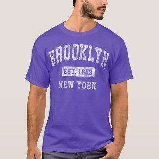 Brooklyn New York Ny Etablierte Sportfreunde T-Shirt