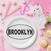 Brooklyn New York Pappteller (Party)