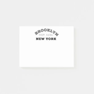 Brooklyn New York Post-it Klebezettel
