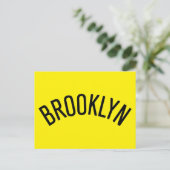 Brooklyn New York Postkarte (Stehend Vorderseite)