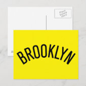 Brooklyn New York Postkarte (Vorne/Hinten)