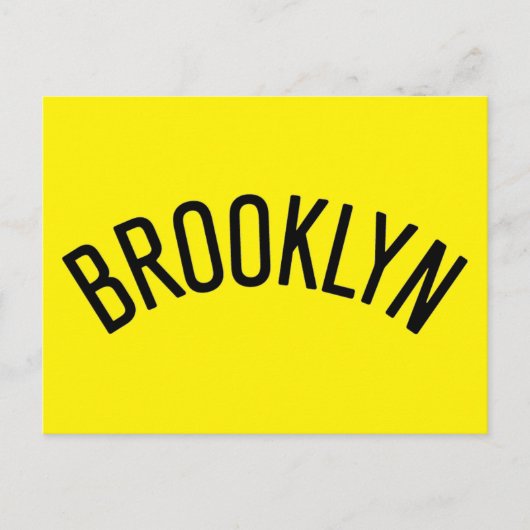 Brooklyn New York Postkarte (Vorderseite)