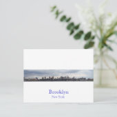 Brooklyn New York Postkarte (Stehend Vorderseite)
