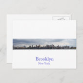 Brooklyn New York Postkarte (Vorne/Hinten)