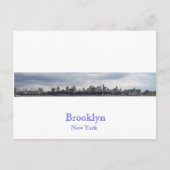 Brooklyn New York Postkarte (Vorderseite)
