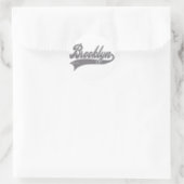 Brooklyn New York Runder Aufkleber (Tasche)