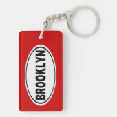 Brooklyn New York Schlüsselanhänger (Rückseite)