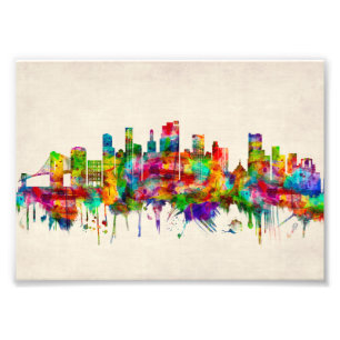 Brooklyn New York Skyline Fotodruck
