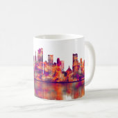 Brooklyn New York Skyline Kaffeetasse (VorderseiteRechts)