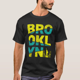 Brooklyn New York Staat New Yorker USA Uni T-Shirt
