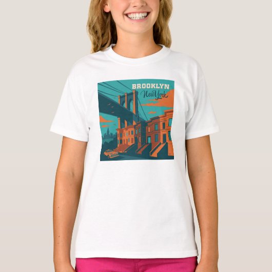 Brooklyn New York T-Shirt (Vorderseite)