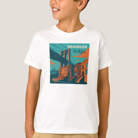 Brooklyn New York T-Shirt (Vorderseite)