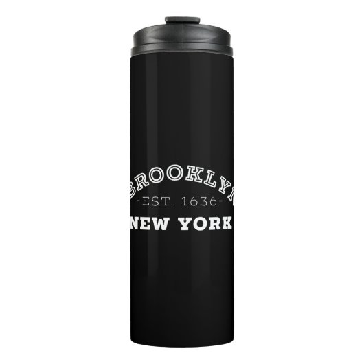 Brooklyn New York Thermosbecher (Vorderseite)