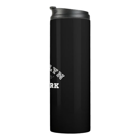 Brooklyn New York Thermosbecher (Nach rechts gedreht)